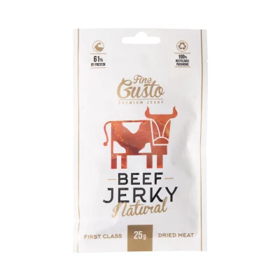 Jerky - Beef Natural Fine Gusto